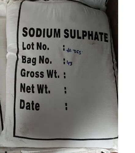 Sodium sulphate, for Paint, Glass, Dyes, Purity : 99%