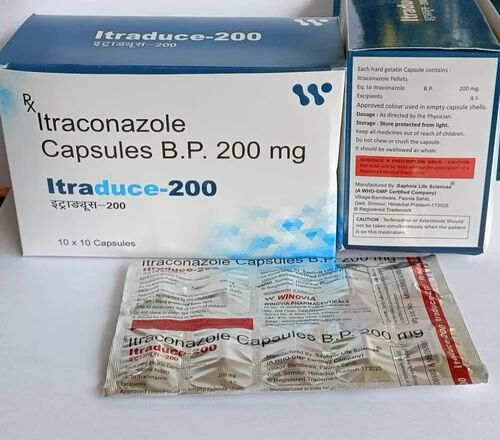 Itraconazole Capsules, Packaging Type : Box