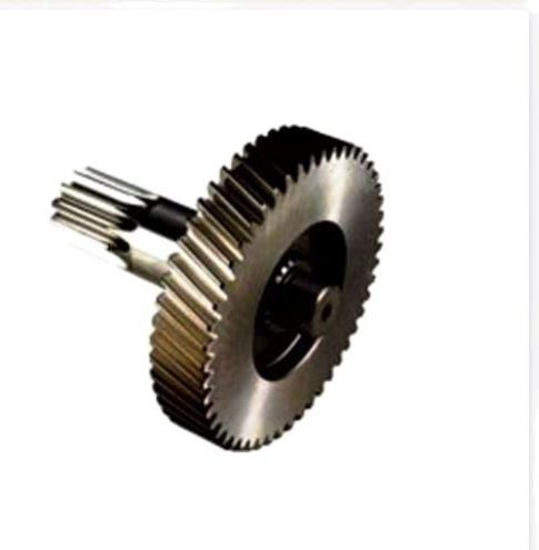 Polished Metal Helical Gear, for Industrial Use, Color : Silver