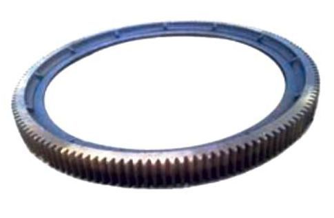 Round Polished Metal Kiln Girth Gear, For Industrial Use