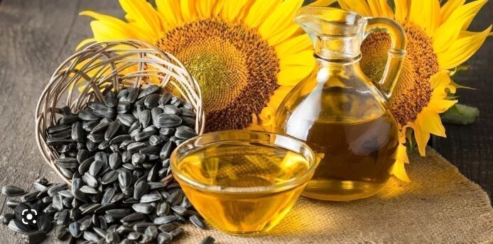 Organic Sunflower Expeller Oil, Feature : Rich In Vitamin, High In Protein, Antioxidant