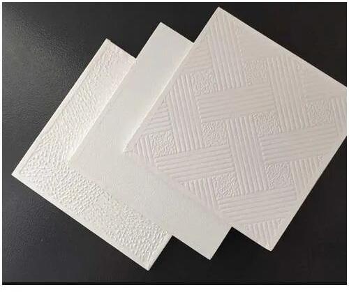 PVC Laminated Gypsum Board, Color : White