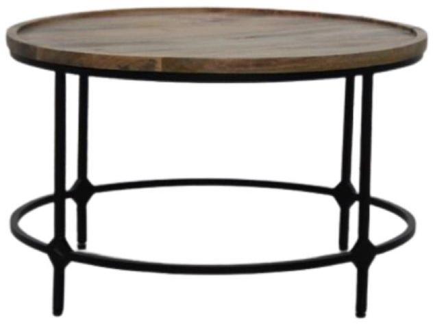 MAH040 Wooden Iron Coffee Table