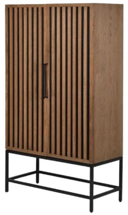 MAH058 Wooden Iron Cupboard