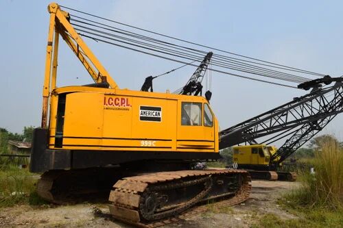 Crawler Crane Lattice Boom, Color : Yellow