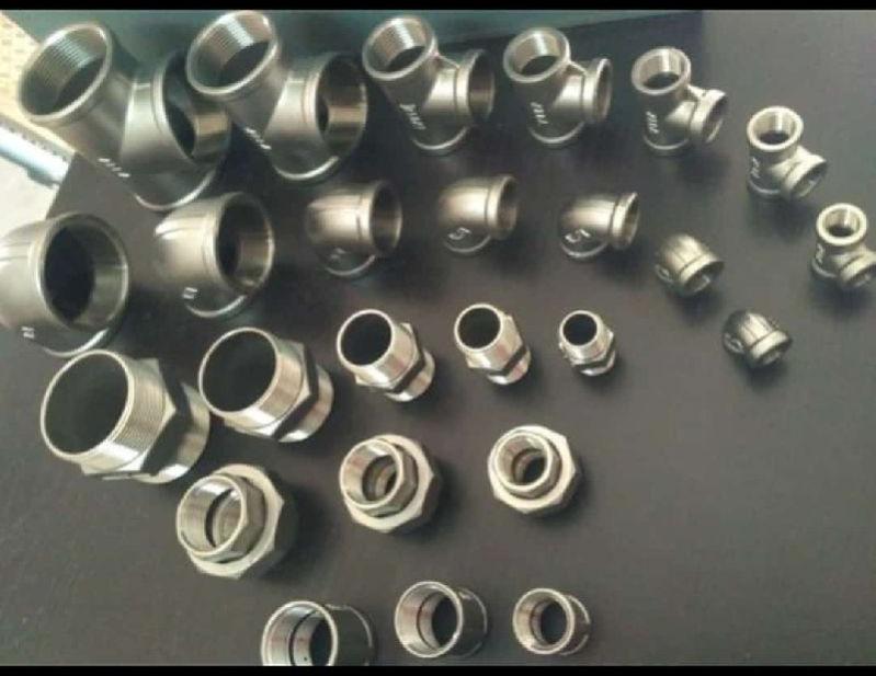 Steel pipe fittings, Shape : Round