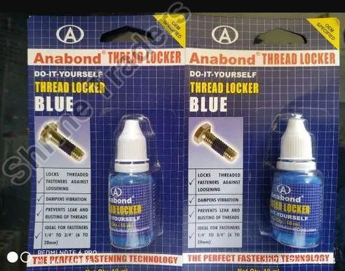 10 ML Anabond Thread Locker, for Wood, Form : Liquid