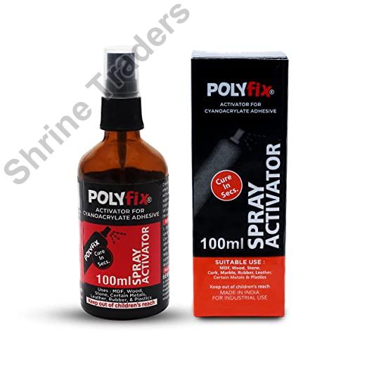 100 ML Polyfix Spray Activator, Packaging Type : Box