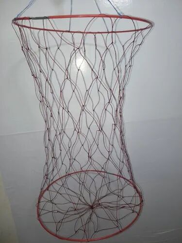 Silver Plastic Net Basket