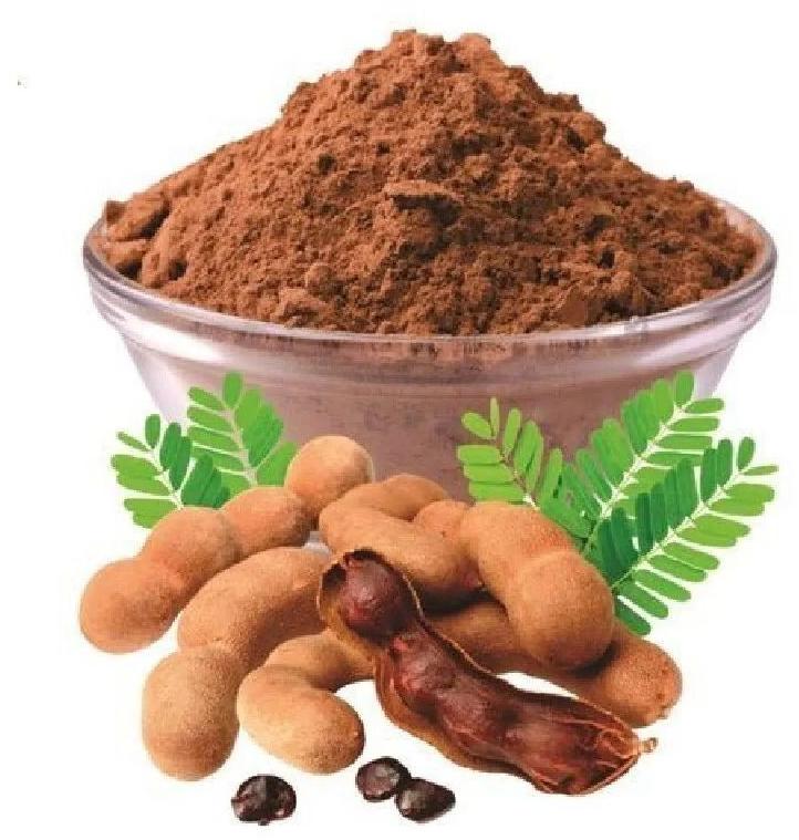 Light Brown Common tamarind powder, for Cooking, Style : Dried