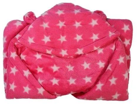 Printed Baby Towel, Color : Pink