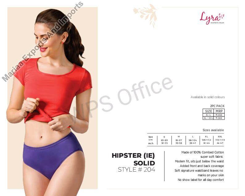 Hosiery Printed Women,s Pure Cotton Brief at Rs 50/piece in New Delhi