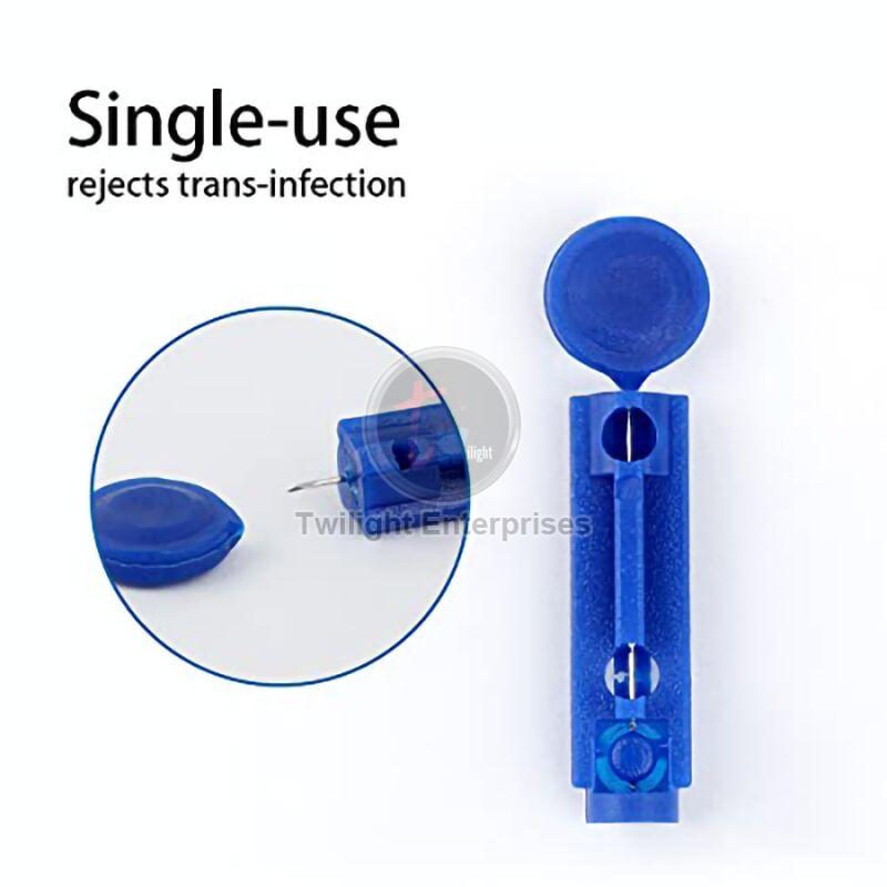 Blood Lancets Plastic Screw