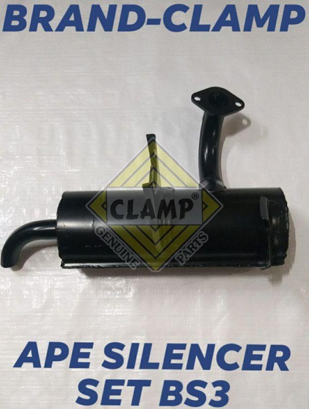 APE Piaggio BS-3 Three Wheeler Silencer, for Automotive Industry, Surface Treatment : Color Coated
