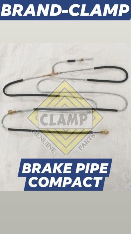 Polished Bajaj Compact Brake Pipe, for Automobile Industry, Color : Black, Grey
