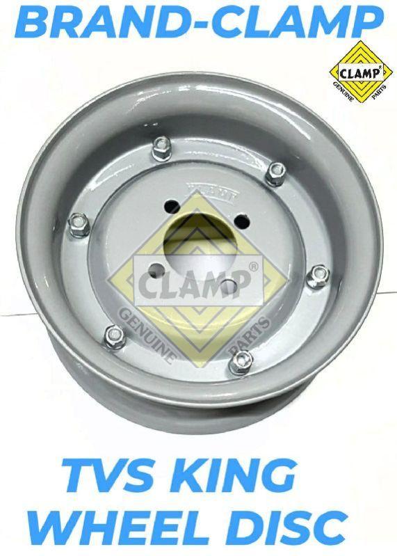 Metal TVS King Wheel Disc, for Automotive Industry, Feature : Durable, Highly Abrasive, Light Weight