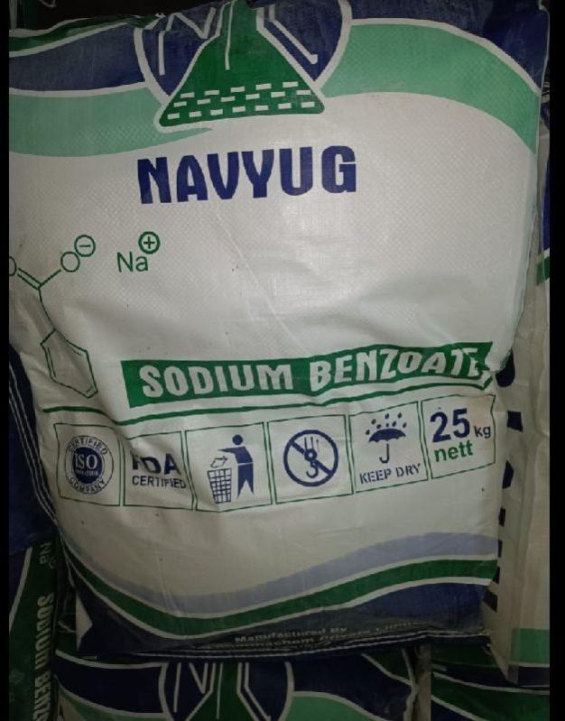 Sodium Benzoate, for Navyug, Industrial, EINECS No. : 208-534-8