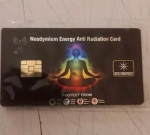 Rectangle Bio Energy Neodymium Card, Size : 88x55mm