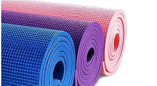 PVC Yoga Mats, Color : Multi-colors 
