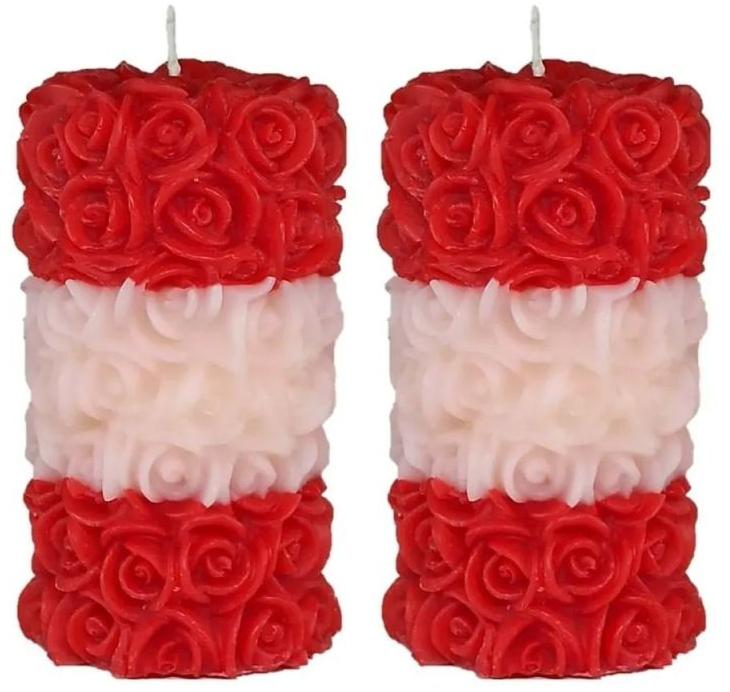 Glossy Wax Decorative Scented Candles, for Attractive Pattern, Stylish Design