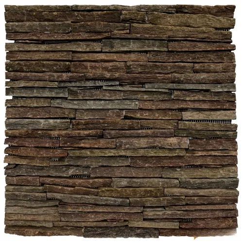 Mosaic Copper Waterfall Wall Stone