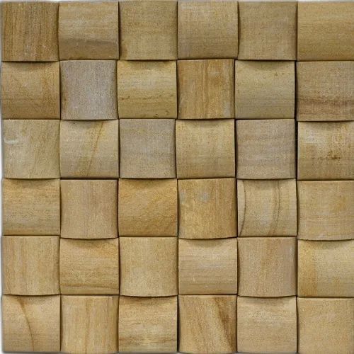 Teak Sahara Natural Stone Wall Cladding, Feature : Fine Finishing, Shiny, Stylish