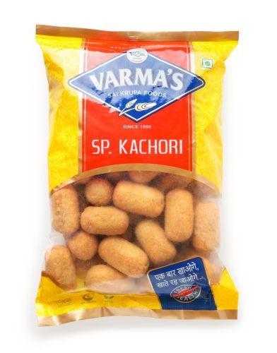 Brownish Varma's Crunchy Chamcham Kachori, for Human Consumption, Feature : Tasty