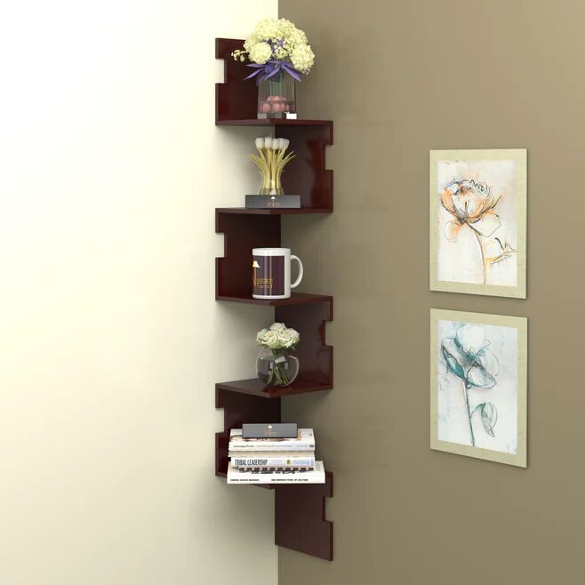 Floating Corner Shelves