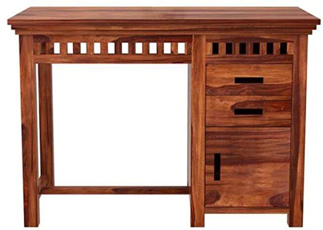 Wooden Study Table, Color : Brown