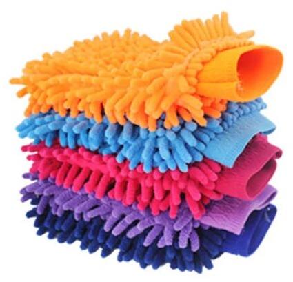 Dust Cleaning Gloves, Color : Multicolor