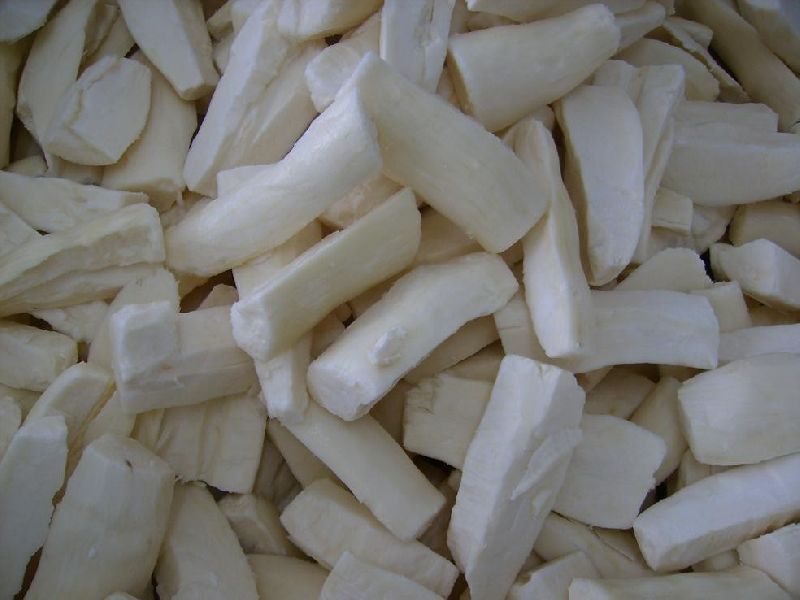 Creamy Common Frozen Tapioca, for Cooking, Packaging Type : Plastic Packet