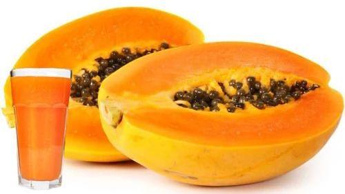 Natural papaya pulp, Certification : FSSAI Certified