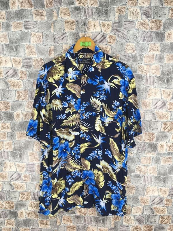 Baywatch island Polycotton Hawaiian beach shirts Aloha, Model Number : Haw786