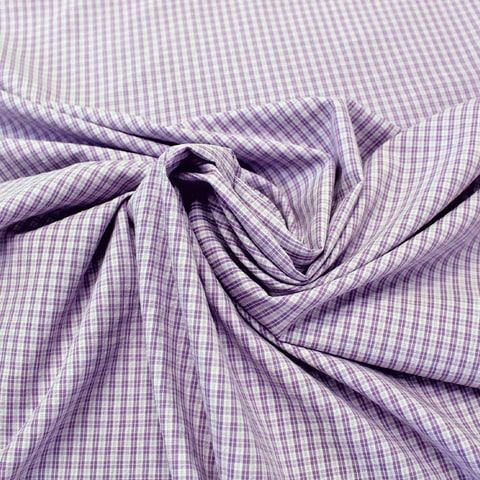 Cotton Seersucker Fabric, for Garments, Pattern : Plain
