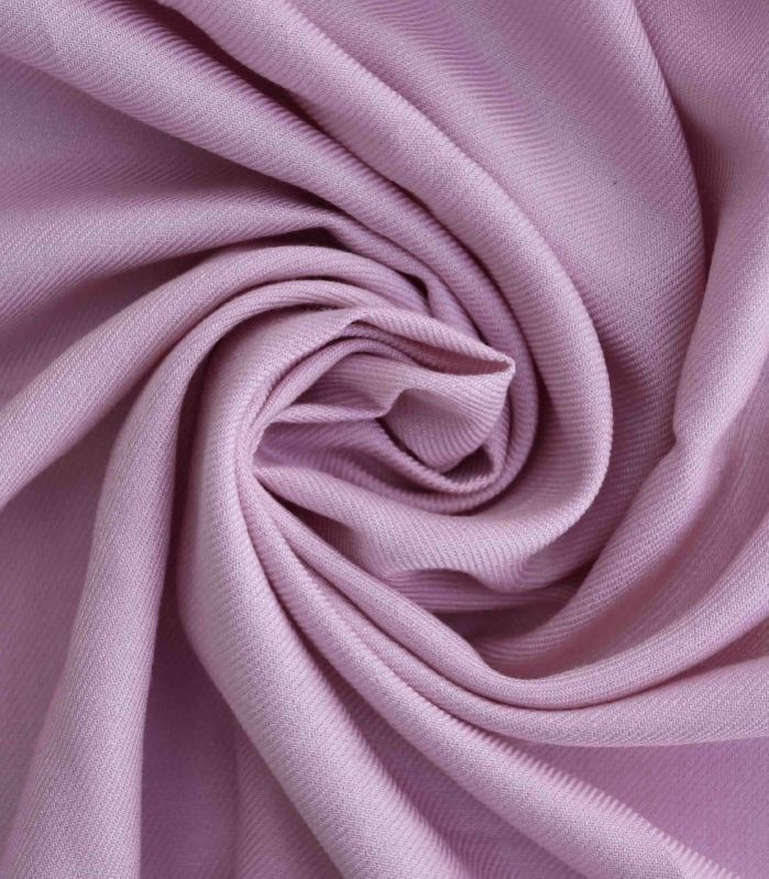Rayon Twill Fabric, for Garments, Pattern : Plain