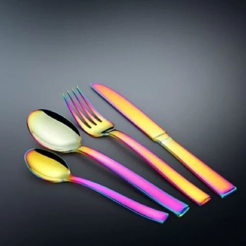 Stainless Steel Loreto Rainbow Cutlery, for Kitchen Use