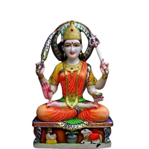 Marble Santoshi Mata Statue, for Worship, Packaging Type : Thermocol Box