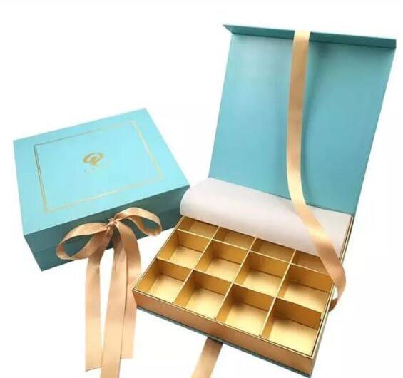 Plain Kraft Paper Magnetic Chocolate Box