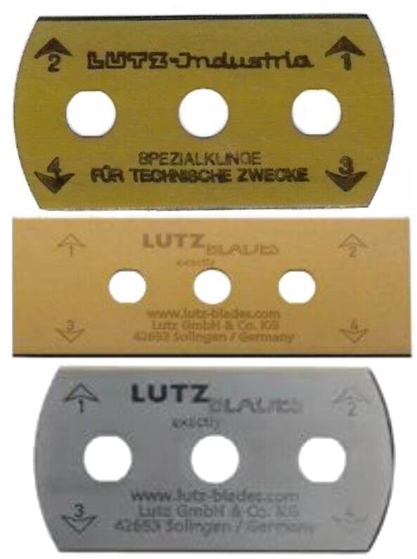 Yellow Steel Lutz Blades