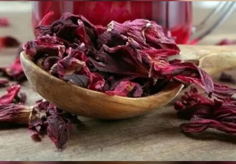 Organic Dried Hibiscus Petals, Feature : Natural Fragrance