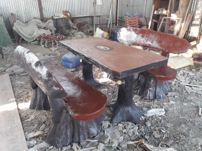 FRP BENCH AND TABLE SET