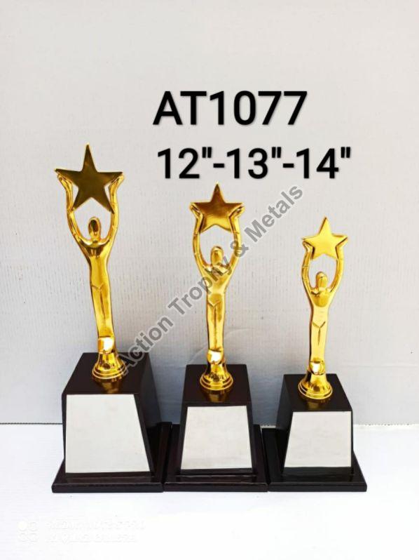 11 Inch Black Star Lady Trophy, for Awards, Feature : Attractive Look, Fine Finished, Long Lasting