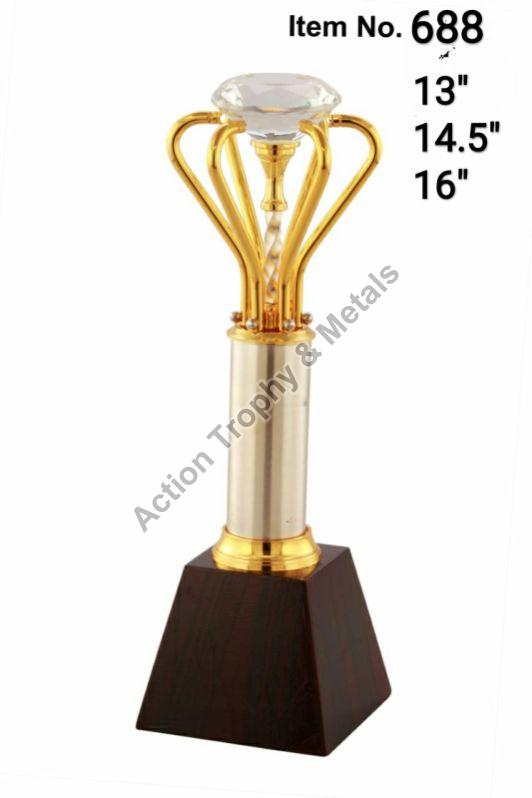 13 Inch Jublee Trophy, for Awards, Feature : Attractive Look, Fadeless, Fine Finished, Long Lasting