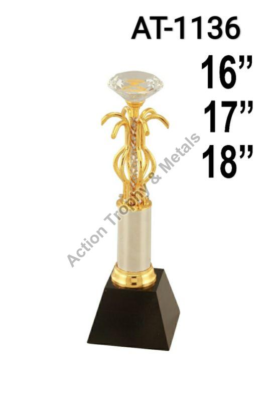 14 Inch Fn Unique Trophy, For Awards, Feature : Attractive Look, Fine Finished, Long Lasting, Shiny