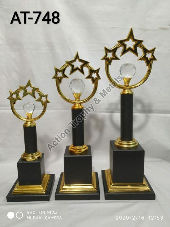 14 Inch Round Group Star Trophy