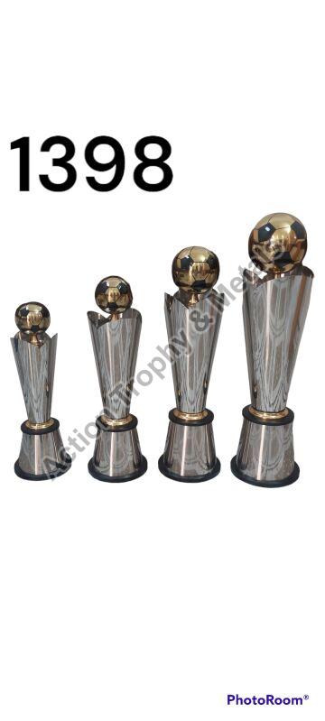 Round 27 Inch Champions Trophy, for Awards, Packaging Type : Paper Box
