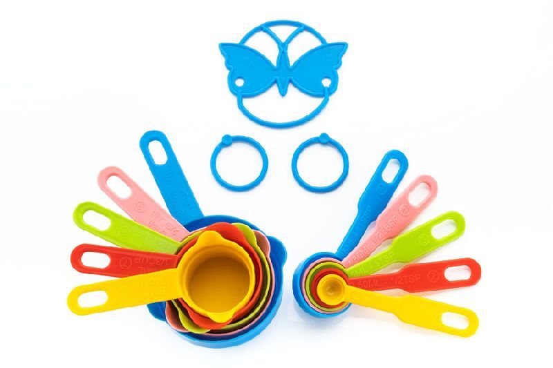 Plastic Multi Colors Measuring Spoon, for Home, Hotel, Restaurant, Feature : Durable, High Quality