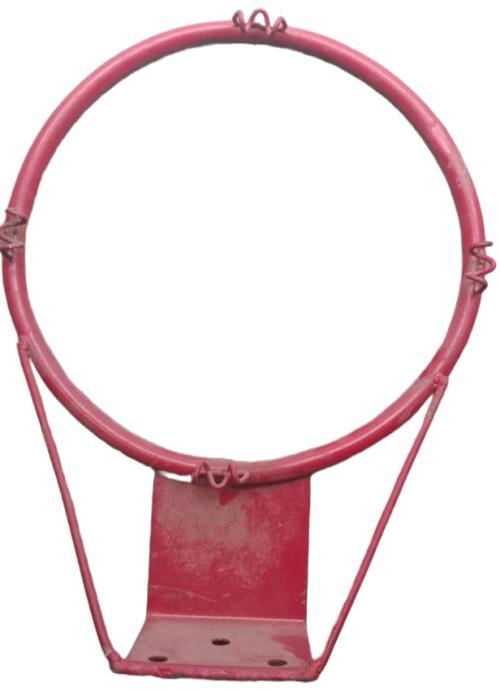 Metal Polished Basket Ball Ring, Shape : Round