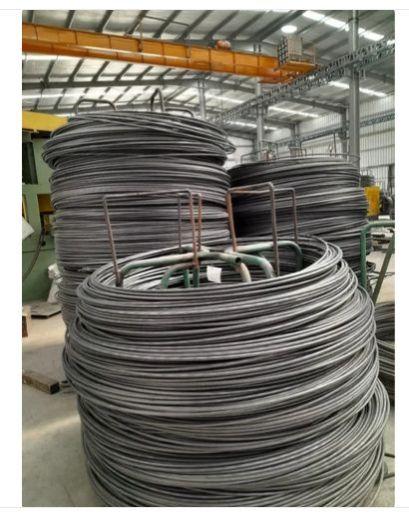 Round Cold Heading Quality Steel Wire, Color : Grey