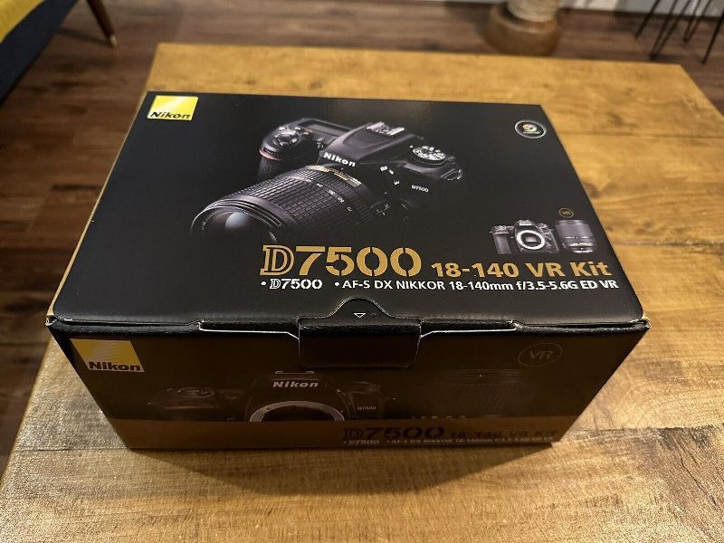 Black Nikon D7500 Dslr Camera at Rs 90000 in New Delhi